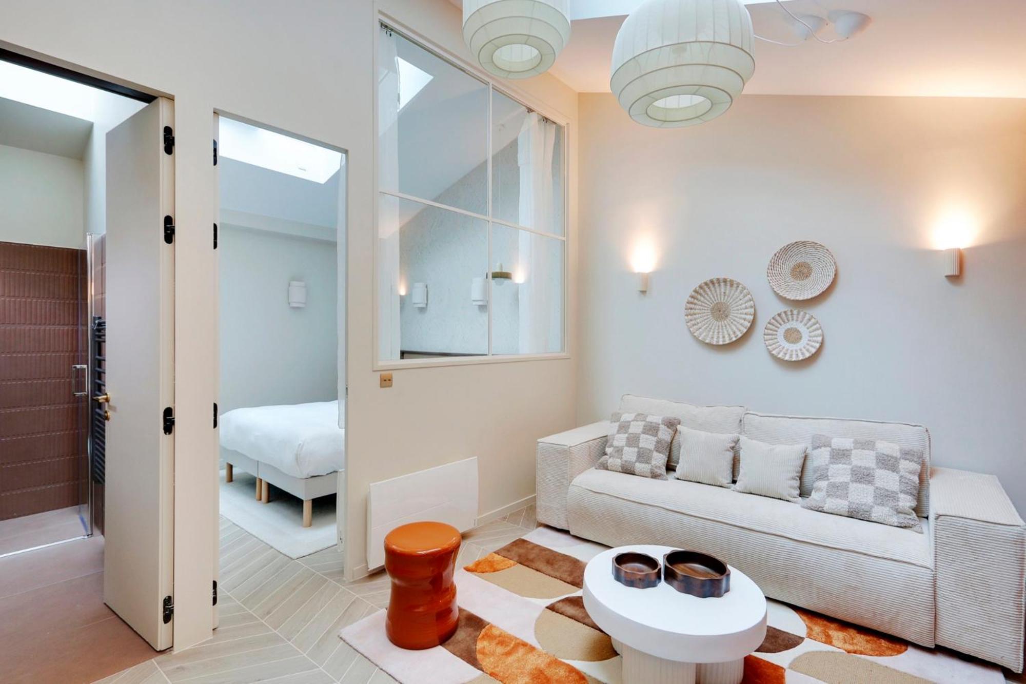 Апартаменты Fabuleux Loft Blomet Tour Eiffel Париж Экстерьер фото